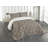 Ambesonne Beige Bedspread Set  Floral Lace Pattern Retro  Multicolor