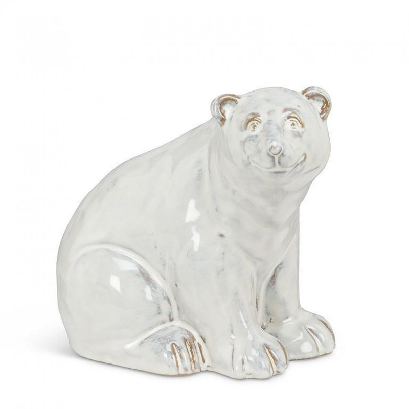 Sitting Polar Bear