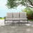 Tansi 5 Person Steel Conversation Set With Faux Leather Wicker