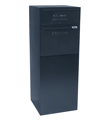 Steel Package Drop with Newspaper Compartment