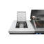 Mont Alpi Premium 107"W X 23"D X 46"D Black Stainless Steel Outdoor Kitchen Island With Side Burner + 32"W 4-Burner Bbq Grill + White Granite Countertops + Storage Drawers And Cabinets + Rotisserie Kit + Cover + Natural Gas Convertible + Lifetime Warranty