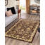 Tapis brun à motif floral Britannia-28878832