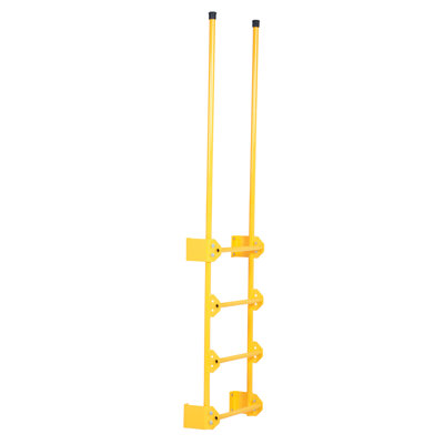 Aule 6 - Step Steel Straight Ladder