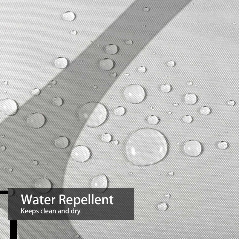 Rideau de douche imperméable abstrait, L 72 po x l 78 po