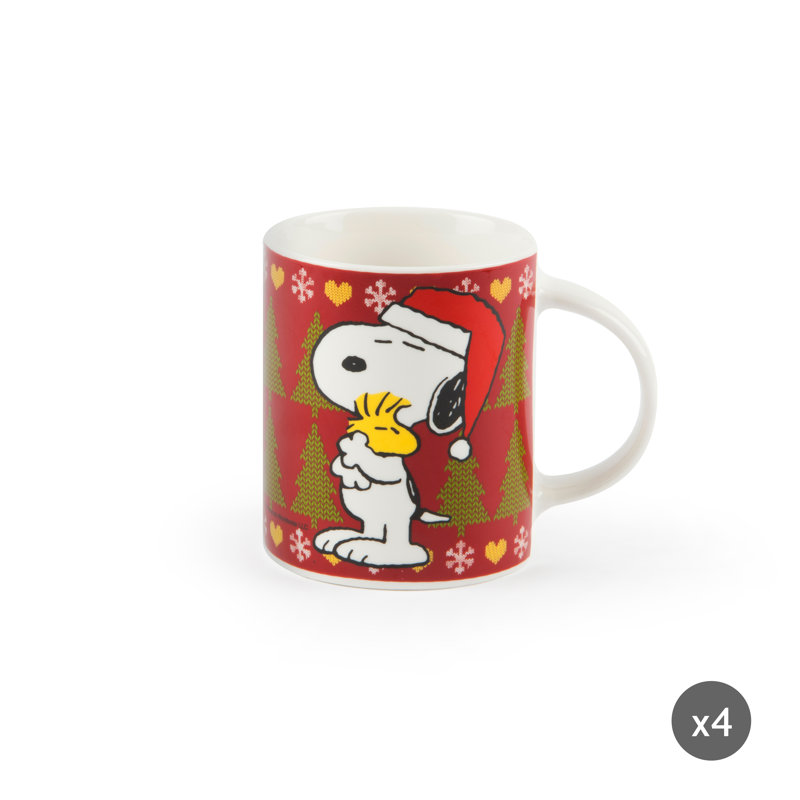 Peanuts Xmas Porcelain Mug