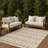 Machine Washable Indoor/Outdoor Chantille ACN2733 Geometric Rug-562491680-562491679