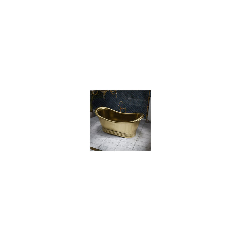 1850mm x 820mm Freestanding Copper Bathtub