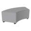 Shapes Series II Modular Collaborative Soft Seating S-Curve Stool with Foam Padded Seat-64497220-64497223-64497224