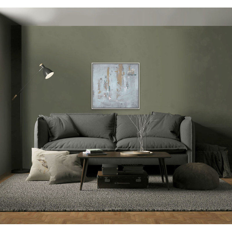 Enhanced Fog 1 Framed Print Canvas, 27" H x 28" W x 3" D