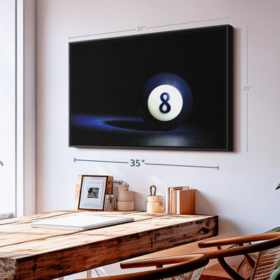 8 Ball Canvas Print