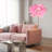 61'' LED Brass Feather Floor Lamp With Outlet-631651626
