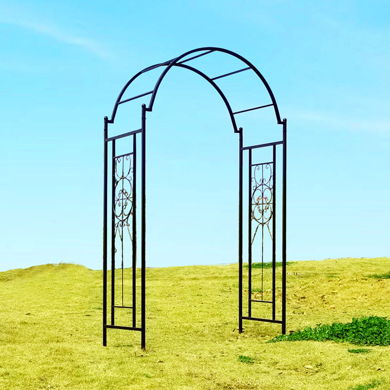 84'' H x 23'' Iron Arched Trellis