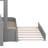 Twin Over Full Bunk Bed With Trundle And Storage Staircase, Full-Length Guardrails, Storage Shelves, And USB, No Spring Box Needed-1544466811