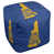 Bleu foncé / Jaune sélectionné