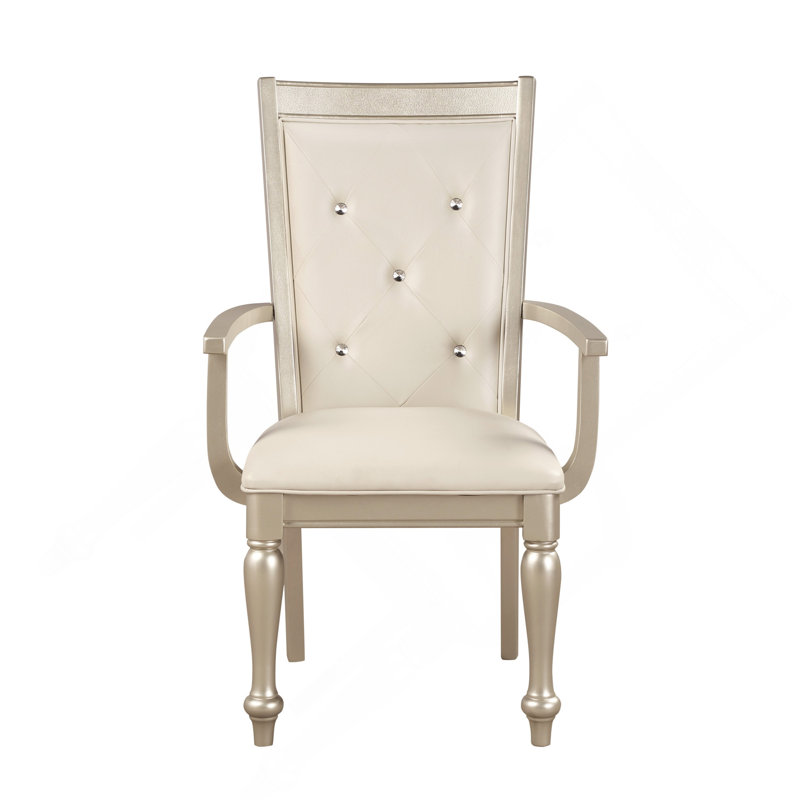 Chaise avec accoudoirs modernes 2 pièces