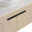 Ensemble de meuble-lavabo mural simple 29,5 po Kadavion
