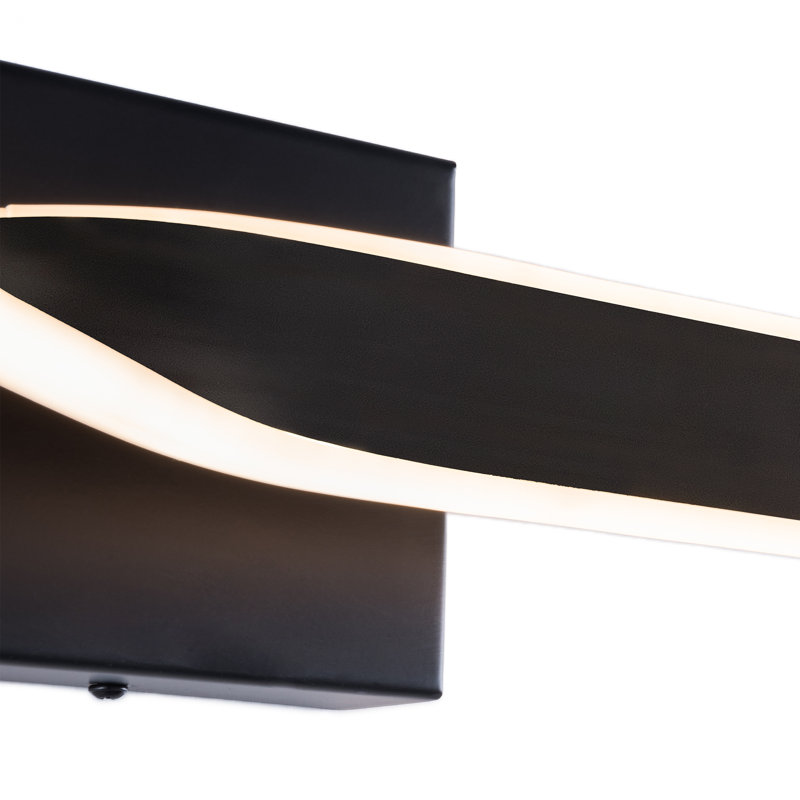 24.02''W Kablesh LED Bath Bar 3000K/4000K/5000K 3CCT Adjustable, Matte Black