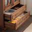 Armoire d'appoint en verre