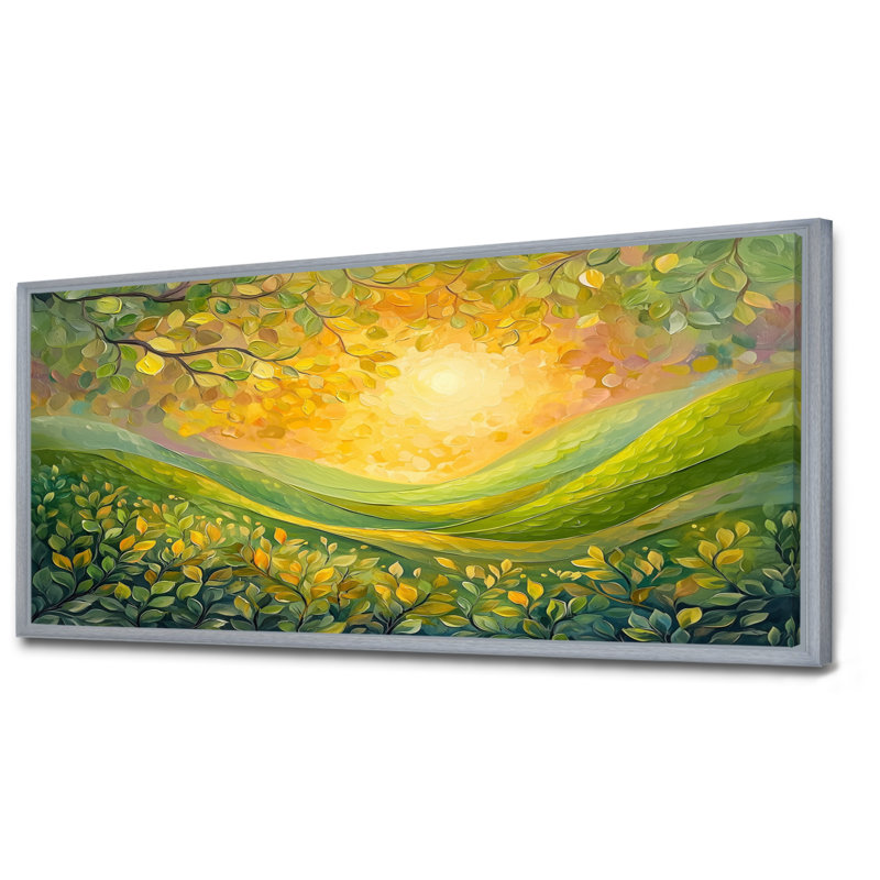 Brittain - Abstract Wall Art, Argent argent, H 28 po x l 60 po, Cadre flottant