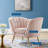 Silver Orchid Blandick Velvet Armchair-1322947079
