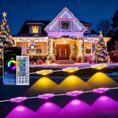 Giant Spiders Halloween Projector Outdoor Indoor,2025 Upgraded 3D Dynamic Halloween Decorations - View #5