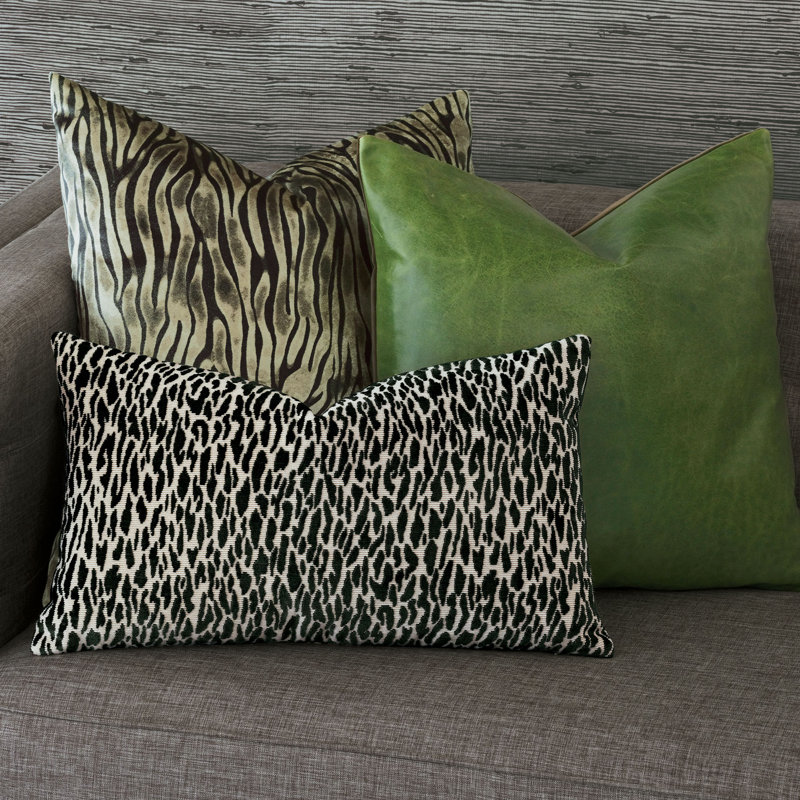 Tudor Square Pillow Cover & Insert, Kelly Green