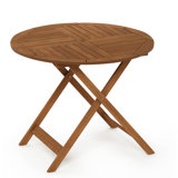 Draco Folding Wooden Bistro Table