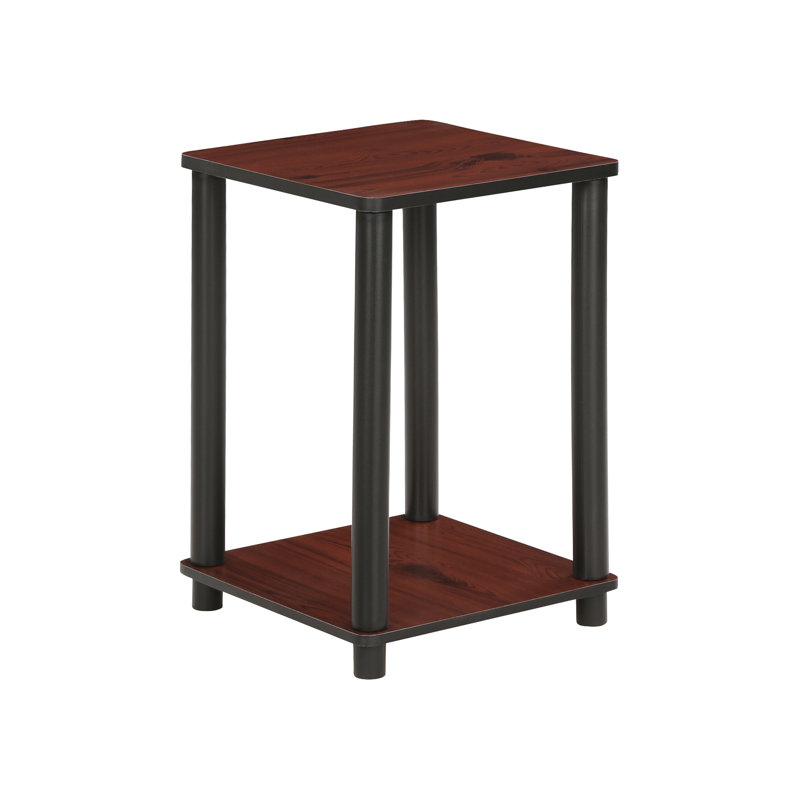 Bernardete End Table, Dark Cherry