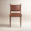 Bella Leather Upholstered Dining Chair-778893083