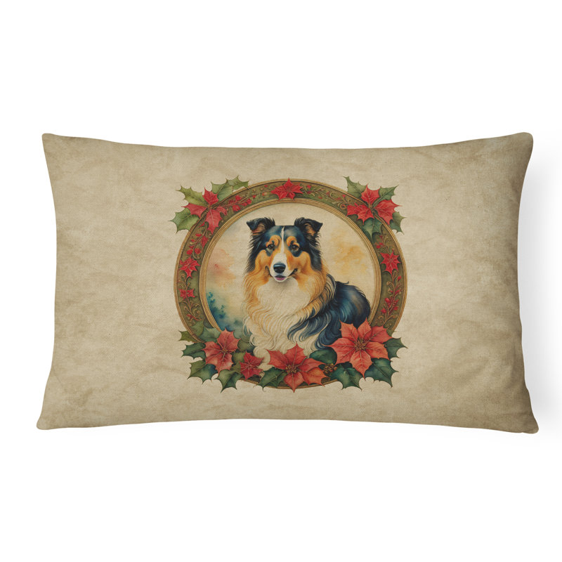 Coussin Christmas, 12 po x 16 po, Rectangulaire