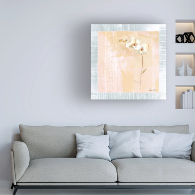 Cheri Blum Graceful Orchids IV Canvas Art