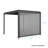 80/88S  Aluminum Pull Down Privacy Screen for Pergola Accessory-104550630-106063386
