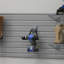 Ensemble de rangement à panneaux latéraux, tablettes et crochets 8 pièces Flow Wall - Slatwall-106871681