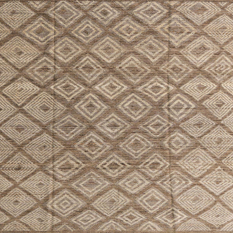 Abstract Indoor Rug, Square 4'