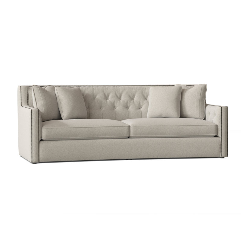 Candace Fabric Sofa, Cream Linen 1429-002