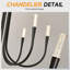 6-Light Candle Style LED Chandelier-1621441985