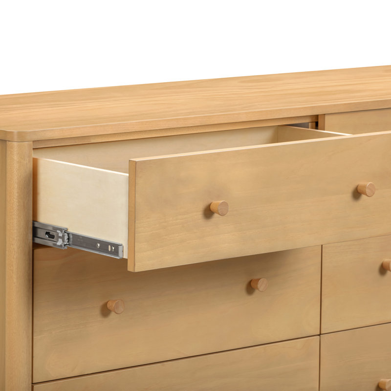 Commode 6 tiroirs Swell, Tanné