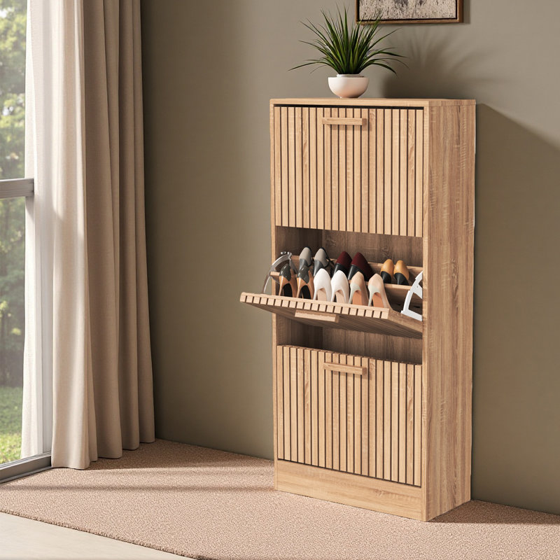 20 Pair Flip Down Shoe Storage