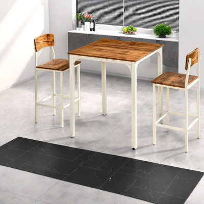 Ensembles de table de salle à manger peu encombrants (doit inclure la table et la chaise), cuisine en panneau de fibres à densité moyenne