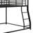 Allaben Metal Bunk Bed With Ladder And Guardrail-1229065789