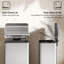 Pedal Bin with Soft-Close Lid, 20L Stainless Steel Kitchen Bin-120768121