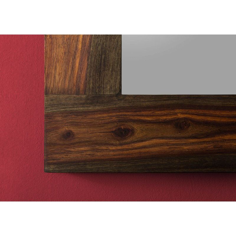 Tambora Solid Wood Rectangle Mirror