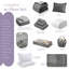 Ensemble de dortoir pour Collège simple 16 pièces AMYX-130427665-130427667-130427668