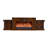Walnut Solid Wood TV Cabinet Heating Fireplace-118377314