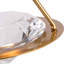 Lampe murale en cristal doré à 1 lumière à intensité variable Hästens