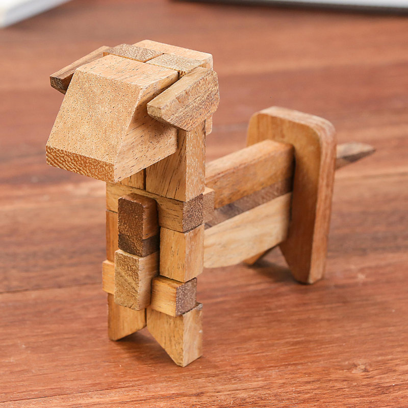 Red Barrel Studio® Wood Brainteaser