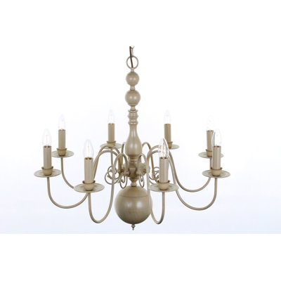 Patenaude 8-Light Candle-Style Chandelier