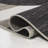 Colgin Classic Beach Stripe and Monstera Leaf Black/Beige Indoor/Outdoor Rug-741757536