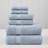 Ensemble de serviettes en rayonne de  6 pièces Modern Soft - Ultra doux et absorbant-103709068