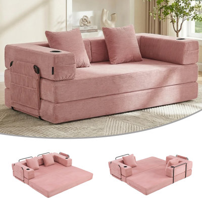 Canapé-lit convertible - Canapé-lit pliable modulaire pour salon, chambre à coucher, studio - Canapé à compression en boîte